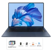 Huawei MateBook X Pro MorganF-7611T1 Laptop - Core i7 2.1GHz 16GB 1TB SSD Shared Win11 14.2inch Touch 3.5K Deepsea Blue English/Arabic Keyboard Pre-order