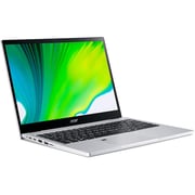 Acer Spin 3 2-in-1 Laptop - 11th Gen Core i5 2.40GHz 8GB 512GB Shared Win11Home 13.3inch WQXGA Pure Silver English/Arabic Keyboard SP313-51N-51EP