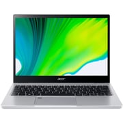 Acer Spin 3 2 in 1 Laptop - 11th Gen Core i7 2.8GHz 16GB 512GB Shared Win11 13.3inch WQXGA Silver English/Arabic Keyboard SP313 51N 73VD (2022) Middle East Version
