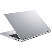Acer Spin 3 2 in 1 Laptop - 11th Gen Core i7 2.8GHz 16GB 512GB Shared Win11 13.3inch WQXGA Silver English/Arabic Keyboard SP313 51N 73VD (2022) Middle East Version