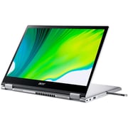Acer Spin 3 2 in 1 Laptop - 11th Gen Core i7 2.8GHz 16GB 512GB Shared Win11 13.3inch WQXGA Silver English/Arabic Keyboard SP313 51N 73VD (2022) Middle East Version