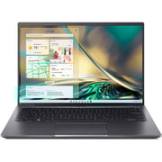 Acer Swift X (2022) Laptop - AMD Ryzen 5-5625U / 14inch FHD / 8GB RAM / 512GB SSD / 4GB NVIDIA GeForce RTX 3050 Graphics / Windows 11 Home / English & Arabic Keyboard / Grey / Middle East Version - [SFX14-42G-R7VM]