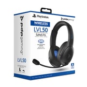 PDP PS5/PS4 Wireless Stereo Gaming Headset LVL50 - Black