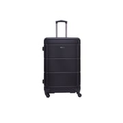 Para John Luggage Spinner Bags Set of 3 20,24,28 Inches Black