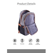 Para John Travel Laptop Backpack 18’’ Grey