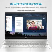 HP Pavilion 15-eg1053 Slim Laptop Core i5 16GB 1TB SSD Intel Iris Graphics Windows 11 15.6inch FHD Silver English Keyboard- International Version- Customized
