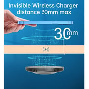 Choetech Long Range Invisible Under Table Wireless Charger Black