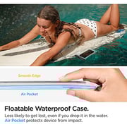 Spigen Aqua Shield Floating Universal Waterproof Phone Underwater Case Cover Ipx8 Pouch A610 Compatible With Mobile up To 6.9inches- Crystal Clear