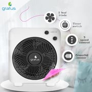 Gratus GRBF-12AFTBM Box Electric Fan