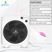 Gratus GRBF-12AFTBM Box Electric Fan