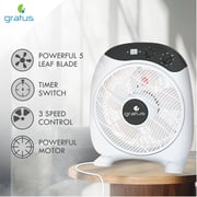 Gratus GRBF-12FTBM Box Electric Fan