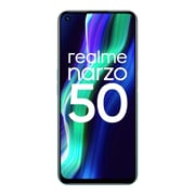 Realme Narzo 50 6GB RAM 128GB Dual SIM 4G LTE Smartphone Speed Blue - Middle East Version