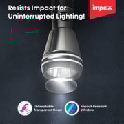 Impex Rechargeable Led Flashlight Lumin C3 3SC 3000mah