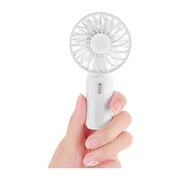 Portable Mini Fan Battery Operated Small Personal Fan White