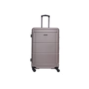 Parajohn Pjtr4025 4 Pcs Zin Trolley Luggage Set, Grey