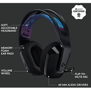 Logitech 981-000972 Wireless Over Ear Gaming Headset Black