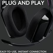Logitech 981-000972 Wireless Over Ear Gaming Headset Black