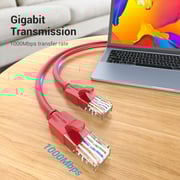 Vention Cat.6 Utp Patch Lan Cable 1m Red IBERF