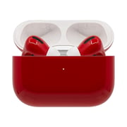 Caviar Customized Airpods Pro, Automotive Grade Scratch Resistant Paint, Durable, Adaptive Eq, Inward Facing Microphone Ferrari Red Glossy
