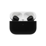 Caviar Customized Airpods Pro, Automotive Grade Scratch Resistant Paint, Durable, Adaptive Eq, Inward Facing Microphone Jet Black Matte