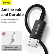 Baseus Superior Series USB-C To Lightning Cable 2m Black