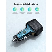 Ravpower 60W 2 Port Car Charger Black