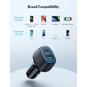 Ravpower 60W 2 Port Car Charger Black