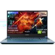 Colorful X15 (2022) Gaming Laptop - 12th Gen / Intel Core i7-12700H / 15.6inch FHD / 16GB RAM / 512GB SSD / 6GB NVIDIA GeForce RTX 3060 Graphics / Windows 11 Home / English Keyboard / Blue / International Version - [LP002-B]