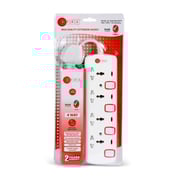 Afra AF-004EXRD-5MT 4-Way Extension Cord