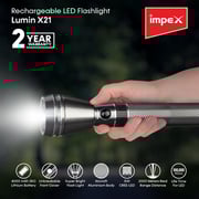 Impex Lumin X21 4000 Mah Rechargeable Led Flashlight
