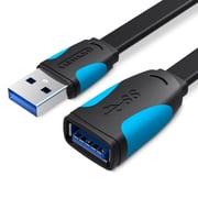 Vention Data Cable USB3.0 Extension Cable, 1m Black VAS-A13-B100