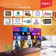 Impex Gloria 50 4K Ultra HD Smart LED Television 50inch