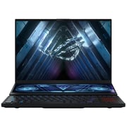 ASUS ROG Zephyrus Duo 16 (2022) Gaming Laptop - AMD Ryzen 9-6900HX / 16inch QHD+ / 32GB RAM / 2TB SSD / 16GB NVIDIA GeForce RTX 3080 Ti Graphics / Windows 11 Home / English & Arabic Keyboard / Black / Middle East Version - [GX650RX-LO192W]
