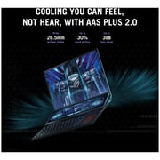 ASUS ROG Zephyrus Duo 16 (2022) Gaming Laptop - AMD Ryzen 9-6900HX / 16inch QHD+ / 32GB RAM / 2TB SSD / 16GB NVIDIA GeForce RTX 3080 Ti Graphics / Windows 11 Home / English & Arabic Keyboard / Black / Middle East Version - [GX650RX-LO192W]