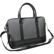 Max & Max York Slim Hand Bag Black 15inch