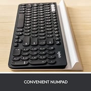 Logitech Wireless Keyboard Grey/White