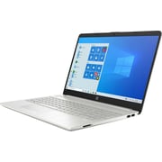 HP Laptop - Intel Core i7 / 15.6inch FHD / 1TB HDD+256GB SSD / 8GB RAM / 2GB NVIDIA GeForce MX450 Graphics / Windows 11 / English & Arabic Keyboard / Natural Silver / Middle East Version - [15-DW3056NE]