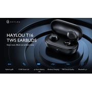 Haylou T16 Tws Earphones Bluetooth V5.0 Wireless Earbuds Black