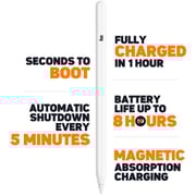 Fitit Wireless Charging Stylus Pen White