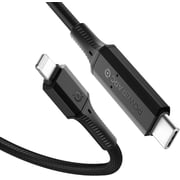 Spigen Powerarc Arcwire Usb C To Lightning Cable Mfi Certified Triple Braided Charger Cable For Iphone, Airpods And Ipad With Lightning Connector