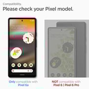 Spigen Glastr Align Master Designed For Google Pixel 6a Screen Protector Premium Tempered Glass - [case Friendly - 2 Pack]