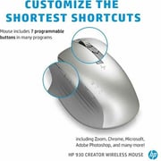 HP Creator 930 Wireless Mouse Silver