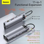 Baseus Metal Gleam Series 11-in-1 USB-C Hub
