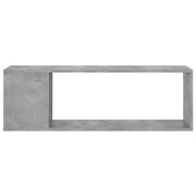 Vidaxl Tv Cabinet Concrete Grey 100x24x32 Cm Engineered Wood
