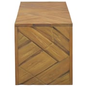 Vidaxl Tv Stand 110x35x36 Cm Solid Teak Wood