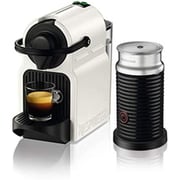 Nespresso Inissia Coffee Machine White + Aerocino