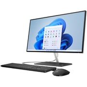 HP (2022) All-in-One Desktop - 12th Gen / Intel Core i3-1215U / 23.8inch FHD / 256GB SSD / 4GB RAM / Shared Intel UHD Graphics / Windows 11 Home / English Keyboard / Black / Middle East Version - [24-CB1004NE]