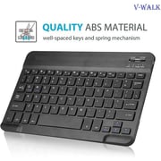 V Walk Trachpad Keyboard Case Black iPad 12.9inch