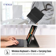 V Walk Trachpad Keyboard Case Black iPad 12.9inch