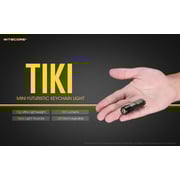 Nitecore Tiki Le 300 Lumen Usb Rechargeable Keychain Light Black